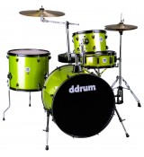 Ddrum D2 Rock Lime Sparkle - akustyczny zestaw perkusyjny