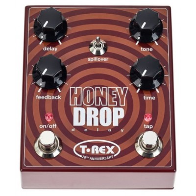 T-Rex Honey Drop delay gitarowy tap tempo