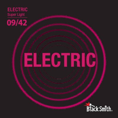 BlackSmith NW-0942 Super Light - struny do gitary elektrycznej