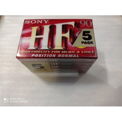 Sony 5C-90HFC - 5 - pack kaset magnetofonowych 90 min
