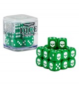 Citadel Dice Set Green - zestaw 20 kości