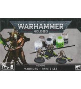 Warhammer 40,000 Necrons Warriors + Paints Set