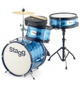 Stagg TIM J 3/12B BL - akustyczny zestaw perkusyjny