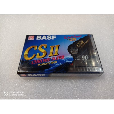 BASF CSII Chrome Super 90 - kaseta magnetofonowa 90 min - nowa