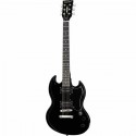 Harley Benton DC-200 BK Student Series - gitara elektryczna