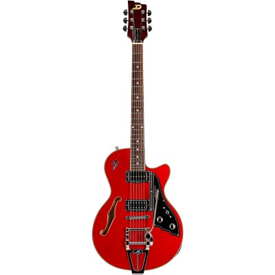 Duesenberg Starplayer III Flat Top Catalina Red - gitara elektryczna