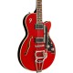 Duesenberg Starplayer III Flat Top Catalina Red - gitara elektryczna