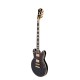 D’Angelico Deluxe Brighton Solid Black - gitara elektryczna