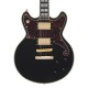 D’Angelico Deluxe Brighton Solid Black - gitara elektryczna