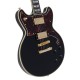 D’Angelico Deluxe Brighton Solid Black - gitara elektryczna