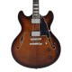 D'Angelico Premier DC Brown Burst - gitara elektryczna