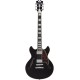 D'Angelico Premier Mini DC Black Flake - gitara elektryczna