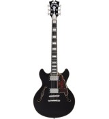 D'Angelico Premier Mini DC Black Flake - gitara elektryczna
