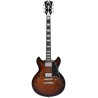 D'Angelico Premier Mini DC Brown Burst gitara elektryczna