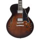 D'Angelico Premier SS Brown Burst - gitara elektryczna