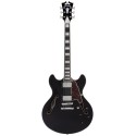 D'angelico Premier DC Black Flake - gitara elektryczna