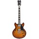 D'Angelico Premier Mini DC Dark Iced Tea Burst - gitara elektryczna