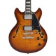 D'Angelico Premier Mini DC Dark Iced Tea Burst - gitara elektryczna
