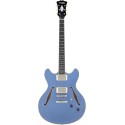 D'Angelico Excel DC Tour Solid Slate Blue - gitara elektryczna