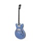 D'Angelico Excel DC Tour Solid Slate Blue - gitara elektryczna
