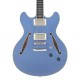 D'Angelico Excel DC Tour Solid Slate Blue - gitara elektryczna