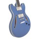 D'Angelico Excel DC Tour Solid Slate Blue - gitara elektryczna