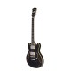 D'Angelico Excel Mini DC Tour Solid Black - gitara elektryczna