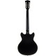 D'Angelico Excel Mini DC Tour Solid Black - gitara elektryczna
