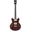 D'Angelico Excel Mini DC Tour Solid Wine gitara elektryczna