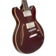 D'Angelico Excel Mini DC Tour Solid Wine gitara elektryczna