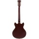 D'Angelico Excel Mini DC Tour Solid Wine gitara elektryczna