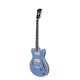 D'Angelico Excel Mini DC Tour Solid Slate Blue - gitara elektryczna