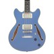 D'Angelico Excel Mini DC Tour Solid Slate Blue - gitara elektryczna