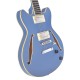 D'Angelico Excel Mini DC Tour Solid Slate Blue - gitara elektryczna