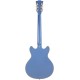 D'Angelico Excel Mini DC Tour Solid Slate Blue - gitara elektryczna