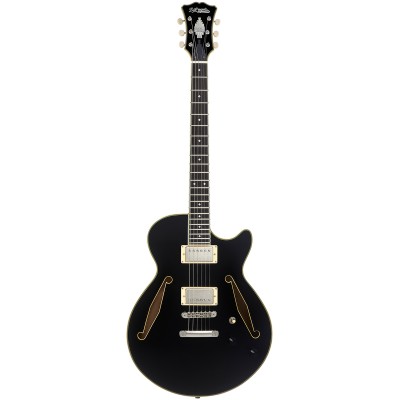 D'Angelico Excel SS Tour Solid Black - gitara elektryczna
