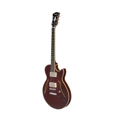 D'Angelico Excel SS Tour Solid Wine - gitara elektryczna