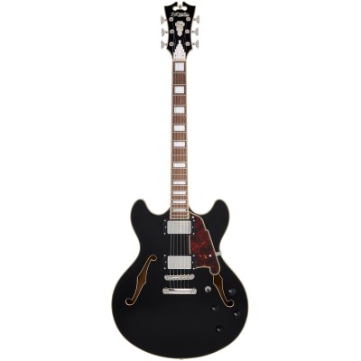 D'Angelico Premier DC Solid Black - gitara elektryczna