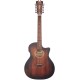D'angelico Premier Fulton LS Aged Mahogany - gitara akustyczna 12-strunowa