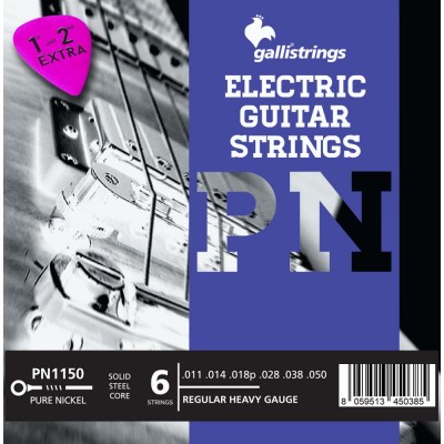 Galli PN 11-50 Pure Nickel - struny do gitary elektrycznej
