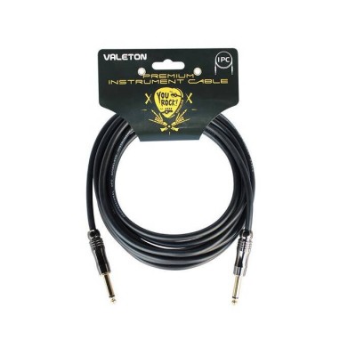 Valeton VGC-3BK - kabel instrumentalny 3m