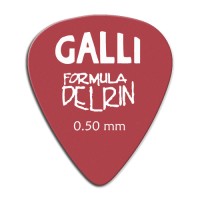 Galli Delrin D-51Y - kostki gitarowe 0,50 mm, 12 szt.