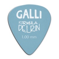 Galli Delrin D-51Y - kostki gitarowe 1,00 mm, 12 szt.