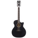 D'angelico Premier Fulton 12 LS Matte Black - gitara elektroakustyczna 12-strunowa