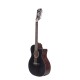 D'angelico Premier Fulton 12 LS Matte Black - gitara elektroakustyczna 12-strunowa
