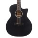 D'angelico Premier Fulton 12 LS Matte Black - gitara elektroakustyczna 12-strunowa