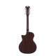 D'angelico Premier Fulton 12 LS Matte Black - gitara elektroakustyczna 12-strunowa