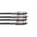 Stagg STC 6 C - kabel RCA - RCA podwójny 6m