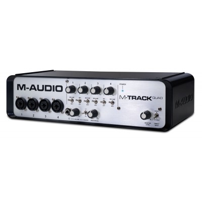 M-AUDIO M-Track QUAD - Interfejs Audio USB