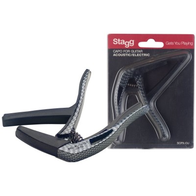 Stagg SCPX-CU CA - kapodaster do gitary akustycznej / elektrycznej